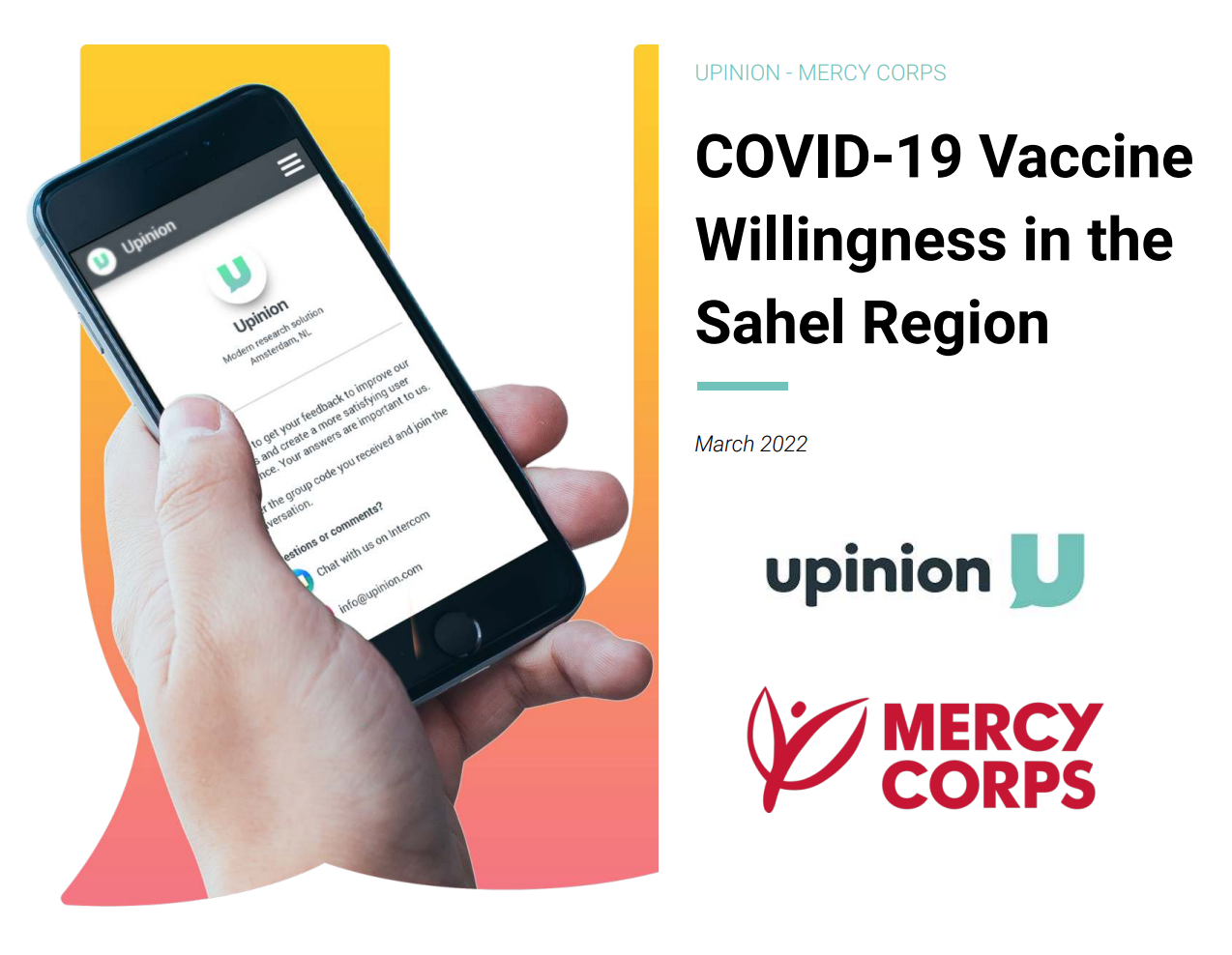 COVID-19 Vaccine Willingness in the Sahel Region